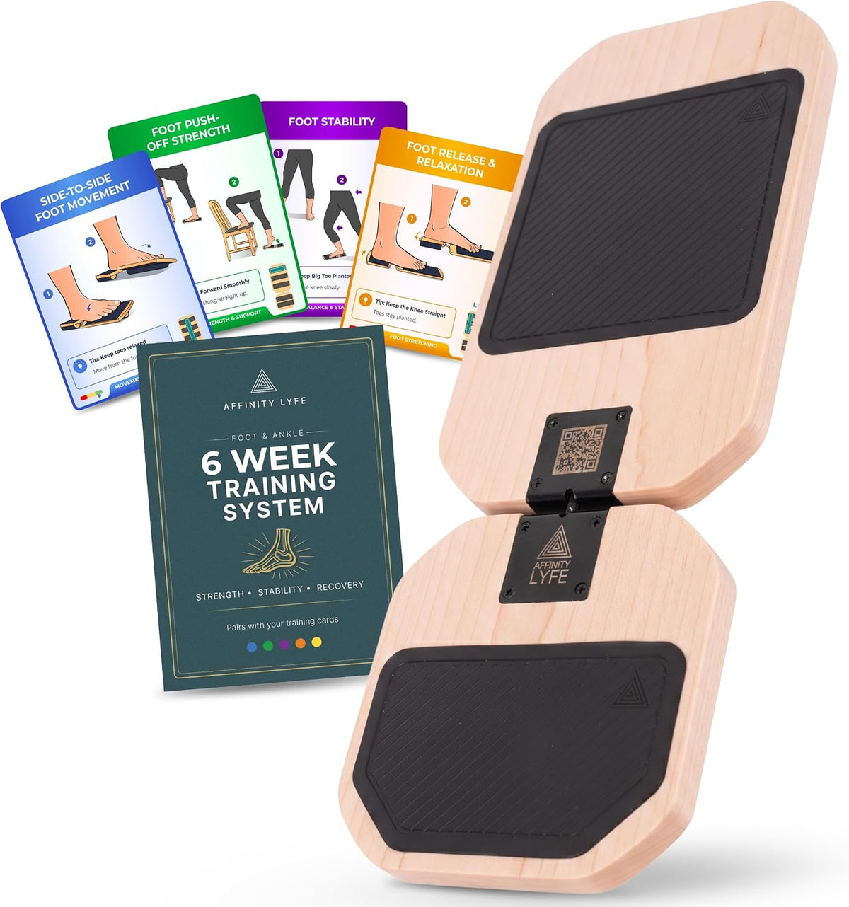 RiVENA StrideCore™ – Adjustable Foot & Ankle Strengthening Board | Balance, Stability & Mobility Trainer for At-Home Exercise