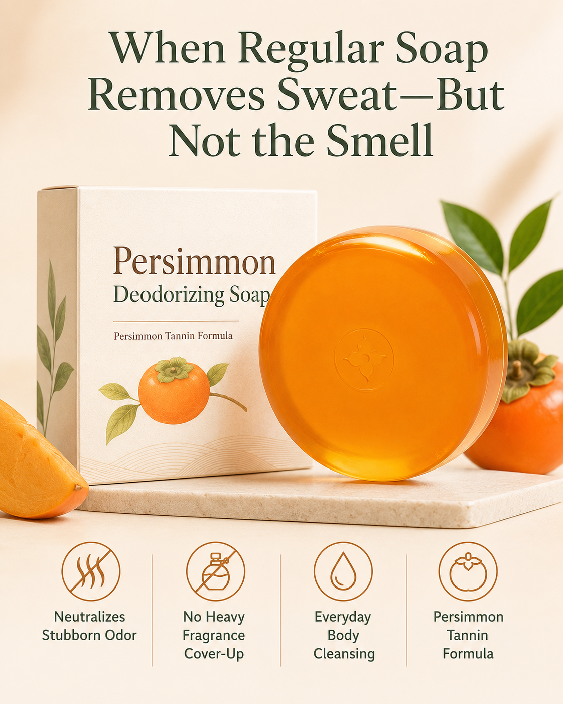 Persimmon Soap