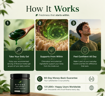 Anti-Bad Breath Herbal Gel Supplement