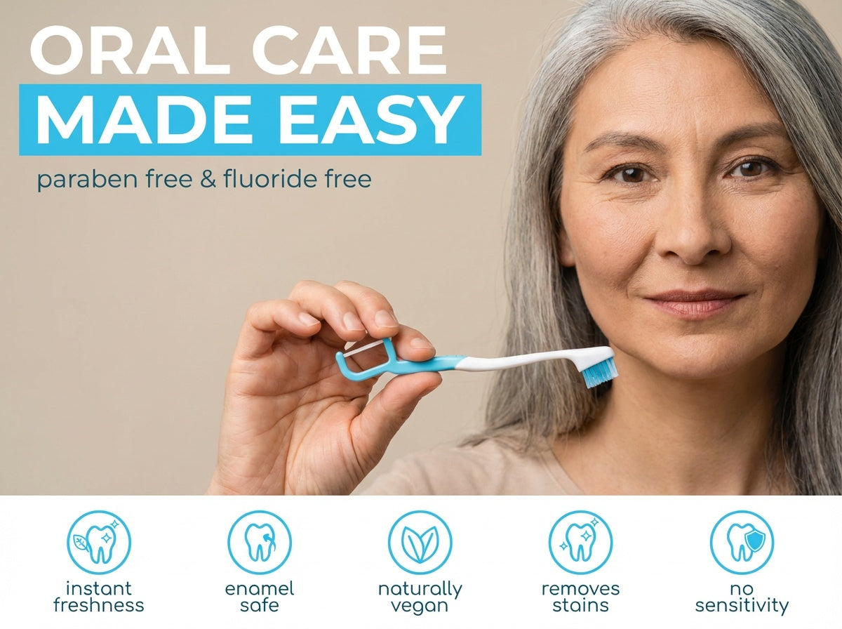 Pre applied paste Disposable Mini Travel Toothbrushes | 24 Pack
