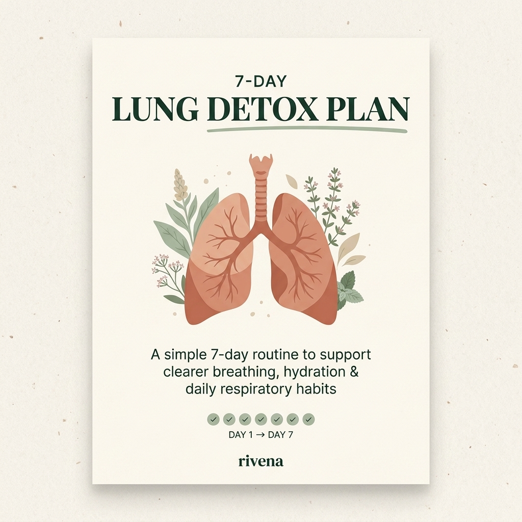 7 day lung detox Plan